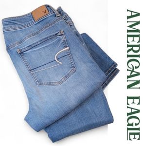 American Eagle Super Stretch Jeggings Sz 12 Long
